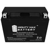 Mighty Max Battery 12-Volt 21 Ah 350 CCA Rechargeable Sealed Lead Acid Battery YTX24HL-BS